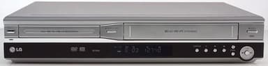 LG RC 6500 VHS-Rekorder/DVD-Rekorder Kombination Silber