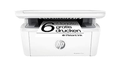 HP LaserJet MFP M140we Laserdrucker, Monolaser 3-in1, 6 Monate gratis drucken mit HP Instant Ink inklusive, HP+, Drucker, Scanner, Kopierer, Duplex-Druck, DIN A4, WLAN, Airprint, 64 MB