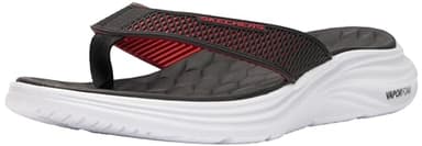 Skechers Herren Vapor Foam Sandale SaytoVapor Foam Sandale, Schwarzer KPU-Rand, 44 EU