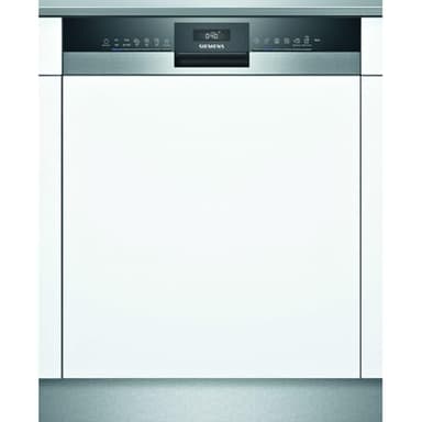 Siemens SN53ES14VE, iQ300 Smarter Geschirrspüler, Teilintegrierte Spülmaschine mit Besteckschublade, 60 cm, auto Türöffnung dank autoOpen dry, besonders leise durch iQdrive-Motor, aquaStop