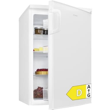 Bomann® Kühlschrank ohne Gefrierfach | Energieklasse D | 85cm | leise 39dB | 3 Ablagen | Türanschlag wechselbar | 133L | Kühlschrank klein mit Gemüsefach | Standardkühlschrank | VS 2195.1 weiß