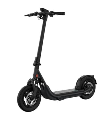 Egret X Prime E Scooter mit Straßenzulassung (max. 20 km/h), Reichweite bis 65km, große 12,5" Luftreifen, Frontfederung, Dual-Blinksystem, App Steuerung, Zuladung max. 130kg