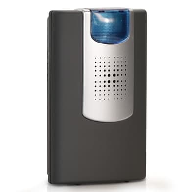 HEIDEMANN Funkempfänger Set HX Flashlight - Erweiterbare Klingel - mit optischem Blitzsignal- Funk Klingel Empfänger - HX Türklingel - schwarz