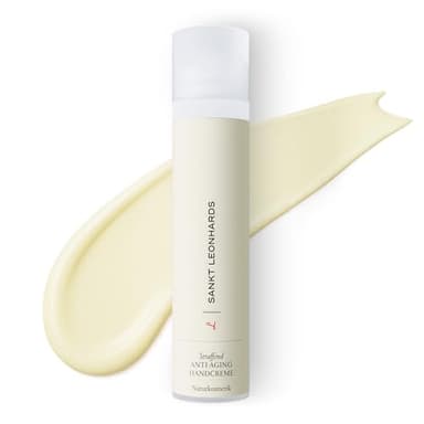 SANKT LEONHARDS - Straffende Anti-Aging Handcreme - 50ml - gegen rissige Hände & Pigmentflecken - verbessert die Hautelastizität - mit Bio-Molke, Vitamin C aus Birkenblätterextrakt & Black BeeOme™