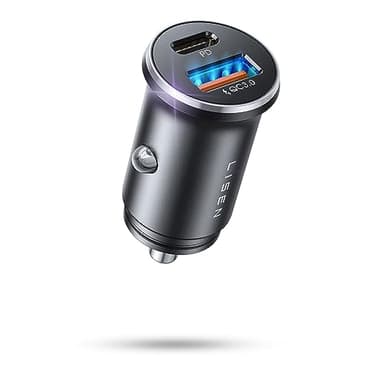 LISEN Zigarettenanzünder USB Adapter 12v Steckdose 36W PD&QC3.0 USB kfz ladegerät USB C Auto Ladegerät Adapter Zigarettenanzünder Steckdose Verteiler mit iPhone 14 Pro Max, iPad, Samsung S23, Xiaomi