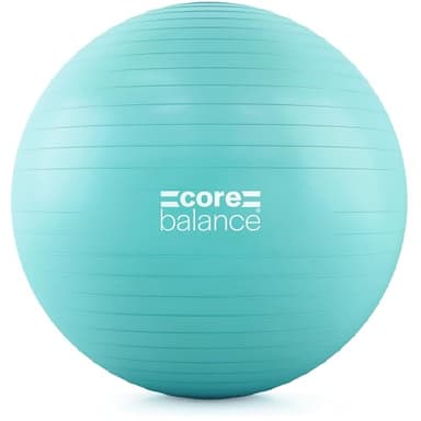 Core Balance, berstsicherer Gymnastikball - für Fitness Yoga Schwangerschaft - 55cm 65cm 75cm 85cm - inkl. Luftpumpe