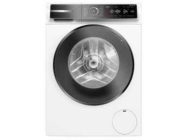 Bosch WGB244040 Serie 8 Smarte Waschmaschine, 9 kg, 1400 UpM, Made in Germany, Active Water Plus Energie- und Wasserersparnis, Iron Assist Dampf zum Entknittern, Mini Load