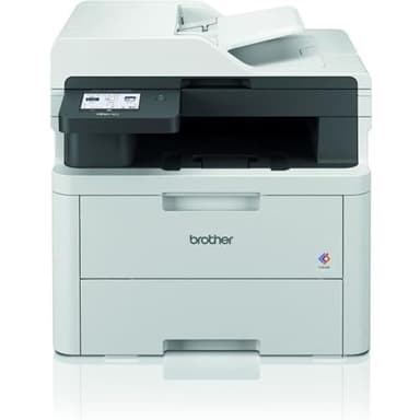 Brother MFC-L3740CDWE EcoPro- Kompaktes 4-in-1 Farb-LED Multifunktionsgerät mit WLAN/LAN, ADF und Duplexdruck
