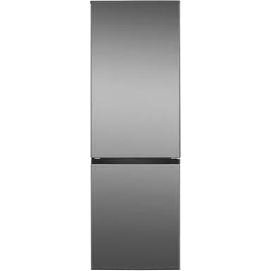 Bomann® XXL Kühlschrank mit Gefrierfach 186cm | 60cm breit | Kühlschrank mit Gefrierfach freistehend | Kühlgefrierkombi 4 Ablagen | Türanschlag wechselbar | 40db | Refrigerator KG 7357 inox