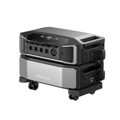 EcoFlow DELTA Pro Ultra tragbare Powerstation 6144 Wh, 6900 W AC-Ausgang, erweiterbar auf 30 kWh, LFP-Batterie, 80% in 73 Min. geladen, App-Steuerung, Solargenerator für Zuhause, Notfälle, Wohnmobile