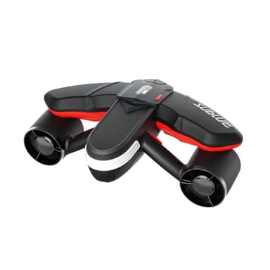 Sublue Navbow Plus Smart Professioneller Unterwasser-Scooter Dual-Motoren mit Action-Kamera-Halterung, 3-Gang-Geschwindigkeit, 2 m/s, 40 m, Schwimmbad, Tauchen, Schnorcheln (Navbow Rot)
