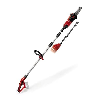 Einhell Akku Multifunktionswerkzeug GE-HC 18 Li T (2-in-1 Heckenschere und Motorsäge, Oregon Schwert, inkl. 3,0 Ah Plus Akku und Ladegerät)