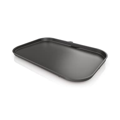 Ninja Woodfire XL flache Grillplatte, kompatibel mit Ninja Woodfire XL BBQ Grill OG850/OG901, offizielles Zubehör, antihaftbeschichtet, Schwarz XSKOGXLFPLTEU