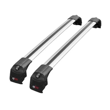Apline Kompatibel mit BMW X3 (F25) 2011-2017 ACE-2 Relingträger Dachträger Auto Gepäckträger Grau Aluminium 2 Stangen