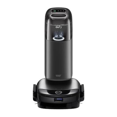 eufy S1 Pro HydroJet Saugroboter mit Wischfunktion, HydroJet Reinigungssystem, Eco-Clean Ozon, Auto- Wischrollenreinigung, 8000Pa, 10-in-1-Station, Hinderniserkennung, Auto-Reinigerdosierung