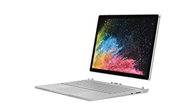 2017 Microsoft Surface Book 2 mit Intel Core i7-8650U (13,5-zoll, 16GB RAM, 512GB SSD) (AZERTY Französisch) Platin (Generalüberholt)