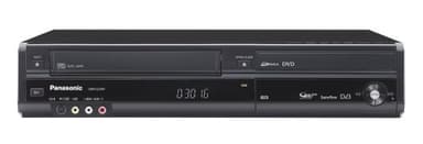 Panasonic DMR-EZ49VEGK DVD-/VHS-Rekorder (DVB-T, HDMI, Upscaler 1080p, DivX-zertifiziert) schwarz