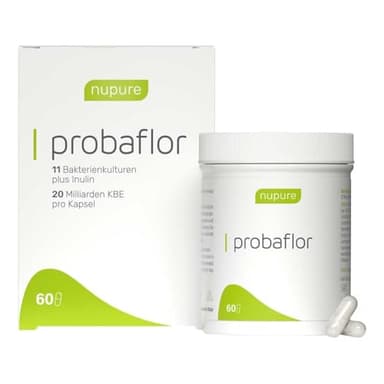 NUPURE probaflor Probiotikum magensaftres.Kapseln 60 Stück