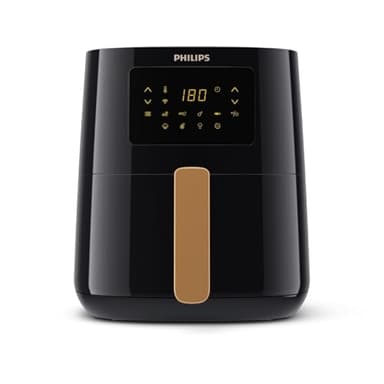 Philips Airfryer 5000-Serie L, 4.1L (0.8Kg), 13-in-1 Airfryer, Wifi verbunden, 90% Weniger Fett mit Rapid Air Technologie, Rezepte-App (HD9255/80)