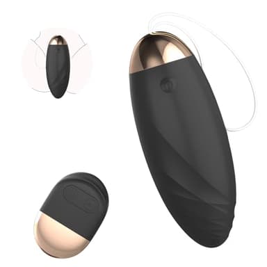 Vibrator mit Fernbedienung für Frauen, 10 Vibrationsmodi Vibratorensets für G-Punkt Stimulator, Wiederaufladbarer Sexspielzeug Leise Diskretes für Paare Unterwegs