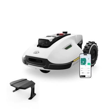 MAMMOTION YUKA 2000 Mähroboter ohne Begrenzungskabel, Max. 2800m², NetRTK+Vision, Keine RTK-Antenne, Auto-Kartierung, Empf. 2000m², Intelligenter Rasenmäher Roboter mit 4G-Modul, 50% Steigung