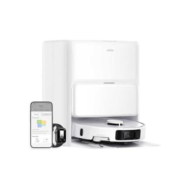 Mova P50 Ultra Saugroboter mit flexiblem Wischmopp, 19.000 Pa Saugkraft, Ecken- und Kantenreinigung, automatische Reinigung von Wischmopp und Waschbrett bei 75 ℃, automatische Leerung & Nachfüllung