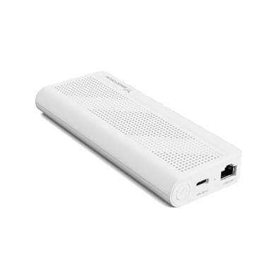 MINIS FORUM S100 Mini PC Stick N100 CPU 4 Kerne/4 Threads, bis zu 3,4 GHz, UHD-Grafikkarte, 8 GB LPDDR5 Single Channel/UFS2.1 128 GB, HDMI/USB-C, RJ45 2,5 G, USB 3.2 Gen 2x2