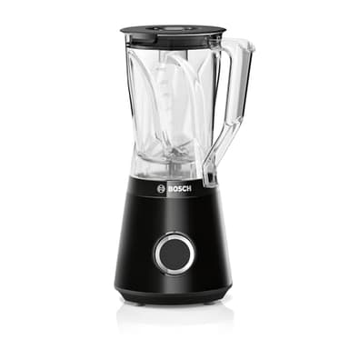 Bosch Standmixer Smoothie Maker, 30.000 U/min, 1200 W, Edelstahl-Klingen, 1,5l Tritan-Mixbehälter, spülmaschinengeeignete Teile, Made in Europe, VitaPower Serie 4 MMB6141B