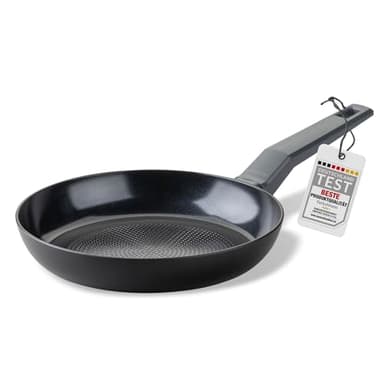 Fackelmann Pfanne 24cm Statement – Keramik beschichtete Pfanne - Recyceltes Aluminium mit Antihaft-Beschichtung, Wabenbodenstruktur – Für alle Herdarten inklusive Induktion, PFAS-frei