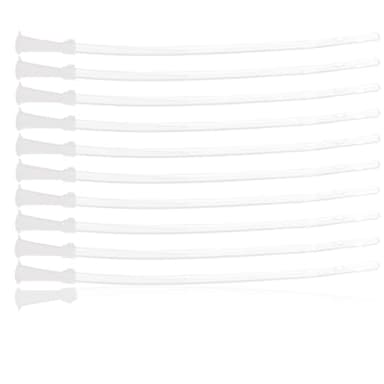Horn Medical 10x Flexible Einlaufhilfe I Darmrohr für Irrigator-Set/Einlaufbecher I Größe wählbar (CH 35-11,7mm)