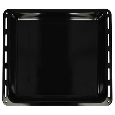 vhbw Backblech Ersatz für AEG 531939134 für Backofen - 42,2 x 37,6 x 5 cm, Antihaftbeschichtet, Emailliert Schwarz