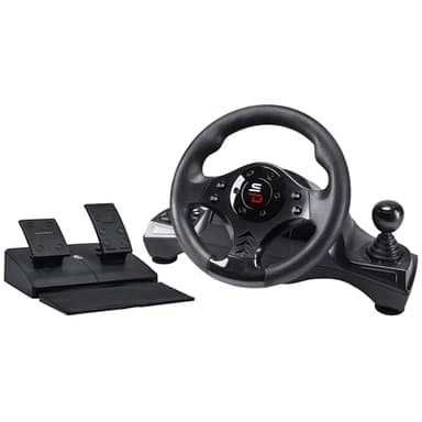 SUBSONIC Superdrive - Rennlenkrad GS750 Drive Pro lenkräd mit Pedalen, paddels, Schalthebel und Vibration für Xbox Serie X/S, PS4, Xbox One, PC (programmierbar für alle Spiele)