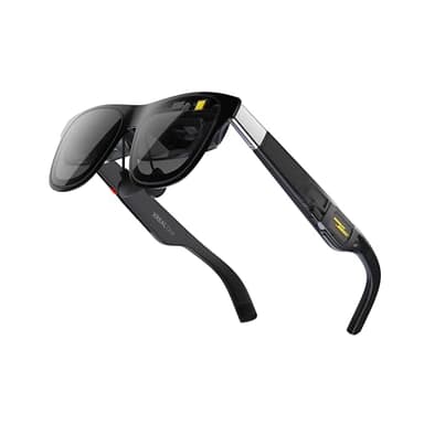 XREAL One AR Brille mit X1 Chip, XR Brille Native 3 DoF, 147" 50° FOV, 120Hz HD-Display, Renommiert Audio, 3 Einstell Linsentransparenz, Smart Glasses für iPhone16/15 Steam Deck/ROG/Mac/PC/Android&iOS