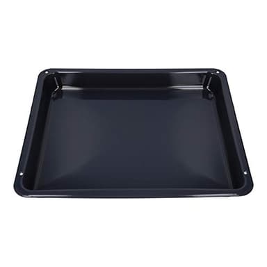 DEKAROX Fettpfanne Backblech emailliert 425x360x43mm für AEG Electrolux Juno Zanussi 87028820/0 3870288200 für Backofen Herd