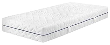 Badenia Trendline BT1000 7-Zonen 1.000er Tonnentaschenfederkernmatratze, Stiftung Warentest Testurteil GUT Ausgabe 10/2021, Härtegrad 2 (H2 - weich), 80 x 200 cm, Öko-Tex Zertifiziert