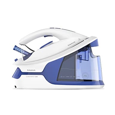 Taurus Sliding Perfect 2400 Dampfbügelstation | 2400 W | 1,5 l Tank | Vertikales Bügeln | Dampfstoß 250 g/min | Keramiksohle | Kontinuierlicher Dampf 120 g/min, Tropfstopp | Blau