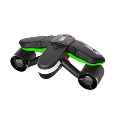 Sublue Navbow Plus Smart Professioneller Unterwasser-Scooter Dual-Motoren mit Action-Kamera-Halterung, 3-Gang-Geschwindigkeit, 2 m/s, 40 m, Schwimmbad, Tauchen, Schnorcheln (Navbow Grün)