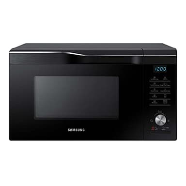 Samsung MC2BM6035KK/EG Mikrowelle mit Grill und Heißluft, 900 W, 28 ℓ Garraum, 51,7 cm Breite, Kratzfester Keramik-Emaille-Inneraum, HotBlast Technologie, Schwarz