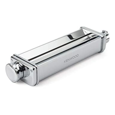 Kenwood XL Walze KAX99.A0ME, Zubehör Küchenmaschinen, für extra breita Lasagne-Platten mit bis zu 22 cm, verchromtes Edelstahl-Gehäuse, Walzenrollen aus robustem Aluminium, Multicolor