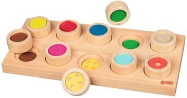 goki 56895 - Memospiel Oberflächen erfühlen