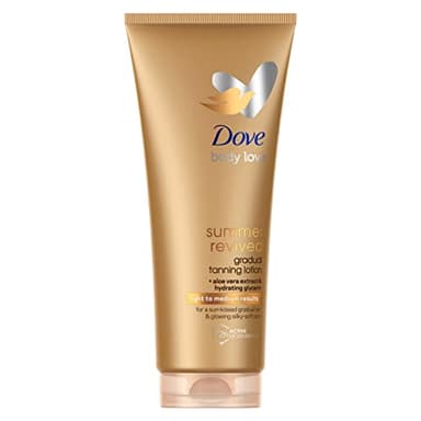 Dove Dove Summer Revived Selbstbräunende Körperlotion für helle bis mittlere Hauttöne, 200 ml