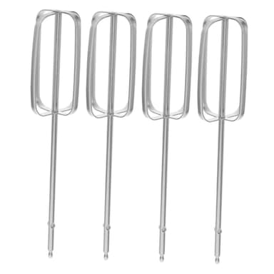 LOEFLIFA 4stücke Teiliges Handmixer-ersatzteile Stabmixer-rührbesen Aus Edelstahl Kompatibel Mit Elektrischen Bohrmaschinen Für Kochen Und Backen
