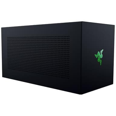 Razer Core X V2 - Externes Desktop-Grafikgehäuse für Thunderbolt Laptops - Next-Gen Thunderbolt 5 Performance - Belüftetes Stahlgehäuse - Unterstützt PCIe-Grafikkarten mit bis zu 3,5-Slots | Schwarz