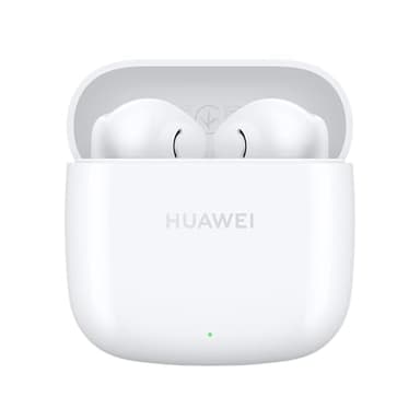 HUAWEI FreeBuds SE 2 Kabellos Kopfhörer, Bis zu 40 Stunden Akkulaufzeit, Leicht und komfortabel, Ausgewogener Klang, Wasserdichtigkeit, Deutsche Version, keramisch weiß