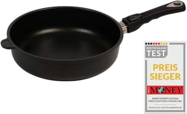 AMT Gastroguss Motto-Pfanne HERZLICHEN GLÜCKWUNSCH, Ø 28 cm, abnehmbarer Stiel, nachhaltig und klimafreundlich, Wiederbeschichtung möglich, AMZN-I-728-Z20B-Motto9