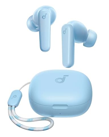 soundcore Anker P20i True Wireless Earbuds, 10-mm-Treiber mit großem Bass, Bluetooth 5.3, 30 Stunden Lange Spielzeit, IPX5 wasserdicht, 22 voreingestellte EQs(Generalüberholt)