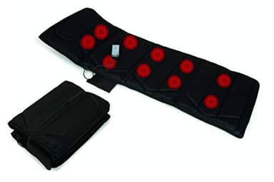Jocca Massagematratze mit 4 Zonen, 10 Motoren und Wärmefunktion, 174 x 60 cm