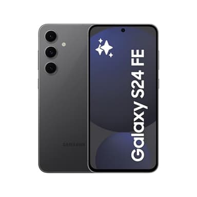 Samsung Galaxy S24 FE AI Smartphone ohne Vertrag, AI Handy mit Android, 8 GB RAM, 256 GB Speicher, 50-MP-Kamera, Lange Akkulaufzeit, Graphite, 36 Monate Herstellergarantie [Exklusiv bei Amazon]