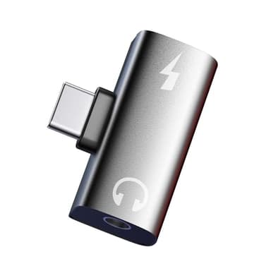 YipuVR Typ C auf 3,5 mm Kopfhörer und Ladegerät Adapter für Meta Quest 3S Zubehör, Individuelle Ports Typ-C 2-in-1 Konverter, PD 30W sicher und schnelles Laden, DAC High-Resolution Audio Conversion
