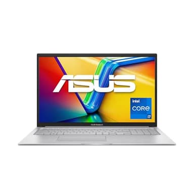 ASUS Vivobook 17 X1704VA Laptop | 17,3" FHD 16:9 IPS Display | Intel Core i7-1355U | EVO Edition | 16GB RAM | 512GB SSD | Intel Iris Xe | Win11 Home | QWERTZ | Cool Silver